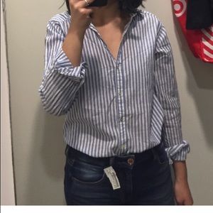 H&M Striped Buttonup